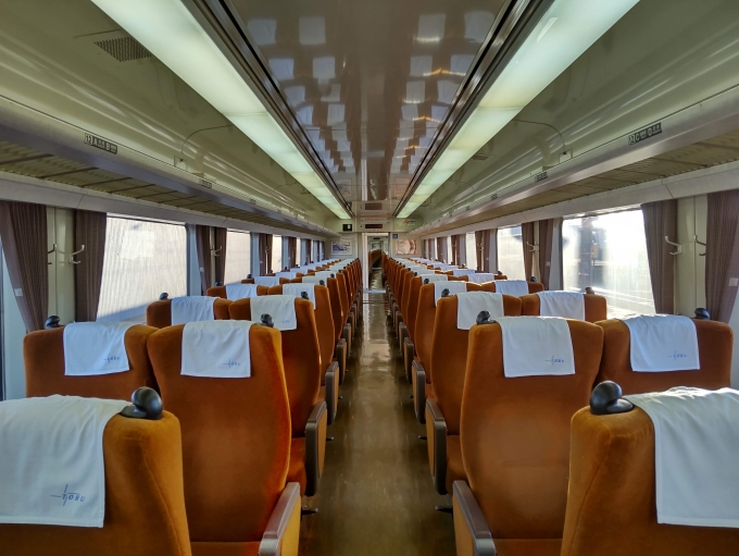 鉄道乗車記録の写真:車内設備、様子(4)     