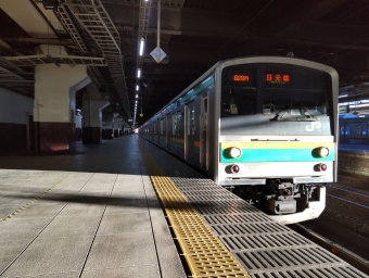 宇都宮駅から鶴田駅の乗車記録(乗りつぶし)写真