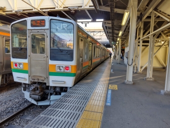 高崎駅から大前駅:鉄道乗車記録の写真