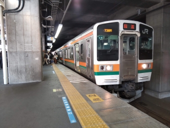 新前橋駅から高崎駅:鉄道乗車記録の写真