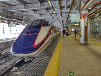 新庄駅から天童駅の乗車記録(乗りつぶし)写真