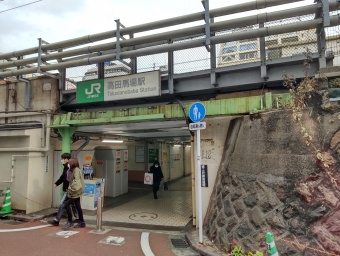 目黒駅から高田馬場駅の乗車記録(乗りつぶし)写真