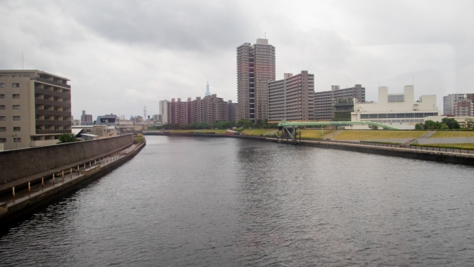 鉄道乗車記録の写真:車窓・風景(12)        「墨田川橋梁」