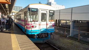 勝田駅から殿山駅の乗車記録(乗りつぶし)写真