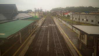 鰺ケ沢駅から東能代駅:鉄道乗車記録の写真