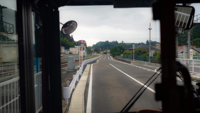 鉄道乗車記録の写真:車窓・風景(1)          「BRT専用線」