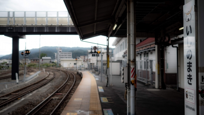 鉄道乗車記録の写真:駅舎・駅施設、様子(2)     「石巻駅構内」
