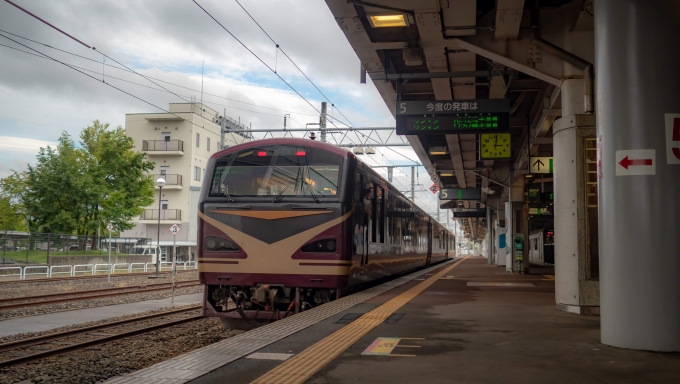 鉄道乗車記録の写真:列車・車両の様子(未乗車)(2)        「陸羽東線を走るリゾートみのり」