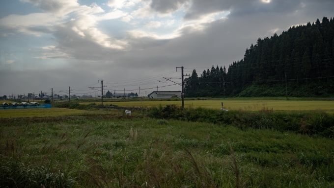 鉄道乗車記録の写真:車窓・風景(3)        「田沢湖線と別れます」