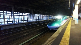 北上駅から大宮駅の乗車記録(乗りつぶし)写真