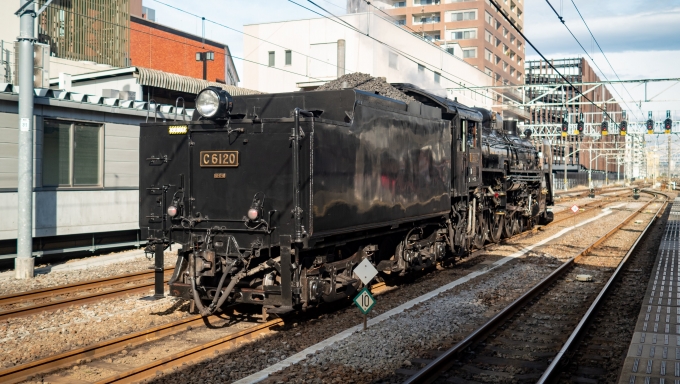 鉄道乗車記録の写真:乗車した列車(外観)(2)        「C61 20後方より」