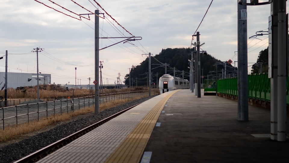 鉄道乗車記録「富岡駅からいわき駅」乗車した列車(外観)の写真(4) by くろまこ 撮影日時:2018年12月23日