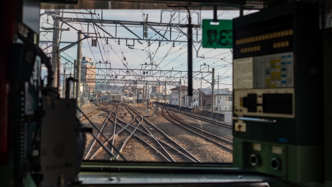 鉄道乗車記録の写真:車窓・風景(5)        「新前橋を出ると両毛線が右へ分かれていきます。」