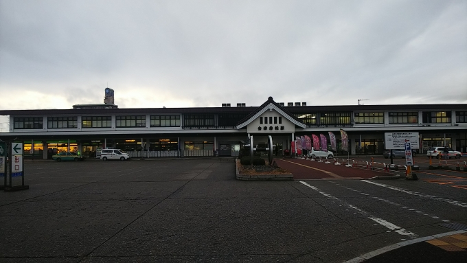鉄道乗車記録の写真:駅舎・駅施設、様子(6)        「会津若松駅舎」