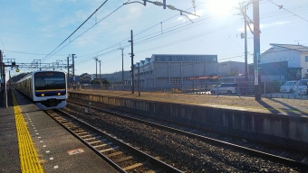 香取駅から千葉駅の乗車記録(乗りつぶし)写真
