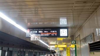 大門駅から東日本橋駅の乗車記録(乗りつぶし)写真