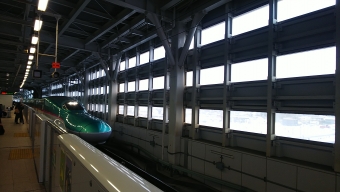 新青森駅から八戸駅の乗車記録(乗りつぶし)写真