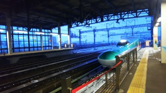 北上駅から東京駅:鉄道乗車記録の写真