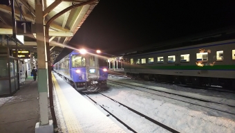 遠軽駅から網走駅:鉄道乗車記録の写真