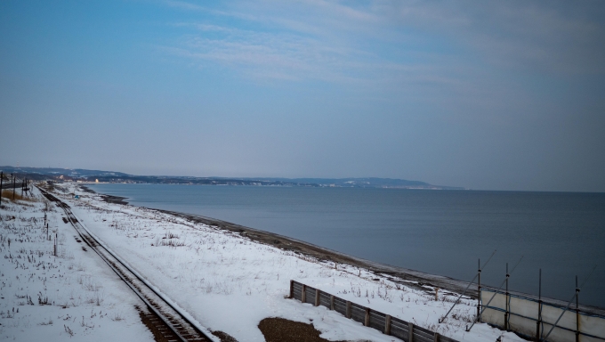 鉄道乗車記録の写真:車窓・風景(10)        「北浜駅展望台から網走方面を望む」