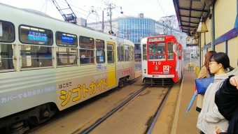 十字街停留場から函館駅前停留場:鉄道乗車記録の写真