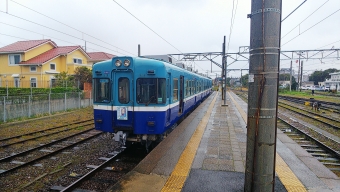 銚子駅から外川駅の乗車記録(乗りつぶし)写真