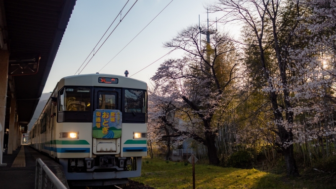 鉄道乗車記録の写真:列車・車両の様子(未乗車)(1)        「仙台へ直通する「ホリデー宮城おとぎ街道号」」