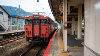 城崎温泉駅から鳥取駅の乗車記録(乗りつぶし)写真