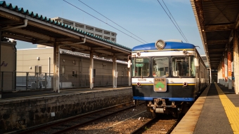 松江しんじ湖温泉駅から電鉄出雲市駅の乗車記録(乗りつぶし)写真