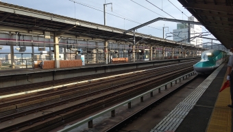 福島駅から東京駅の乗車記録(乗りつぶし)写真