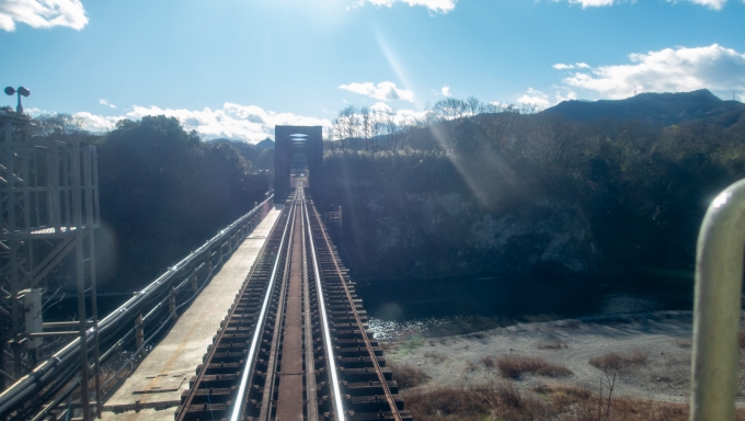 鉄道乗車記録の写真:車窓・風景(5)        「荒川を渡ります。」