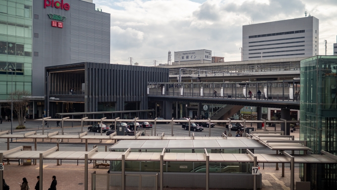 鉄道乗車記録の写真:駅舎・駅施設、様子(18)        「山陽姫路駅からJR姫路駅間は連絡通路でつながっています。」