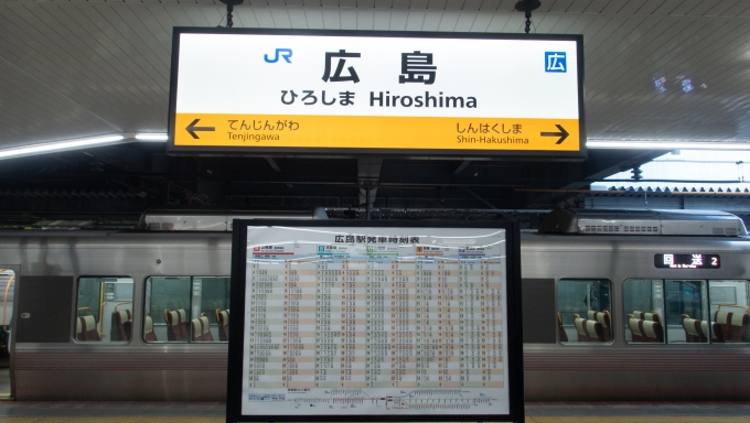 鉄道乗車記録の写真:駅名看板(10)     