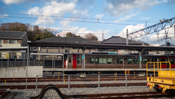 鉄道乗車記録の写真:駅舎・駅施設、様子(16)        「駅は1面2線のホームのほか留置線も設けられています。」