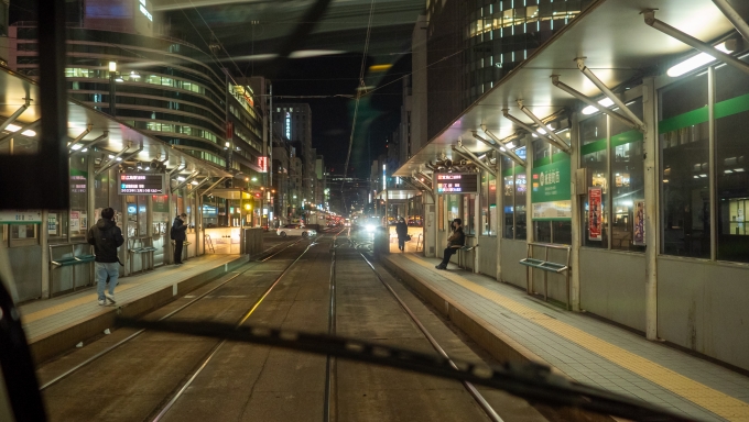 鉄道乗車記録の写真:車窓・風景(5)        「本線に合流。
宇品線も完乗です。」