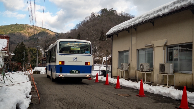 鉄道乗車記録の写真:旅の思い出(21)     「代行バスで出雲横田へ。」