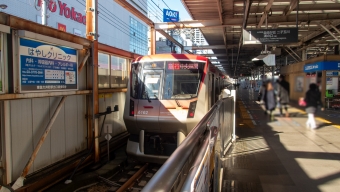 大井町駅から二子玉川駅の乗車記録(乗りつぶし)写真