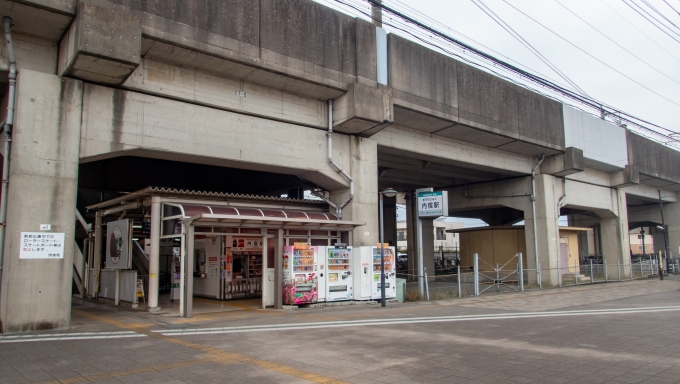鉄道乗車記録の写真:駅舎・駅施設、様子(14)        「終点の内宿駅に到着」