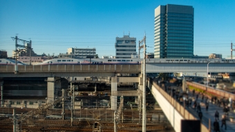 田端駅から上野駅の乗車記録(乗りつぶし)写真