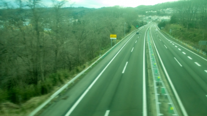 鉄道乗車記録の写真:車窓・風景(4)        「東北道」