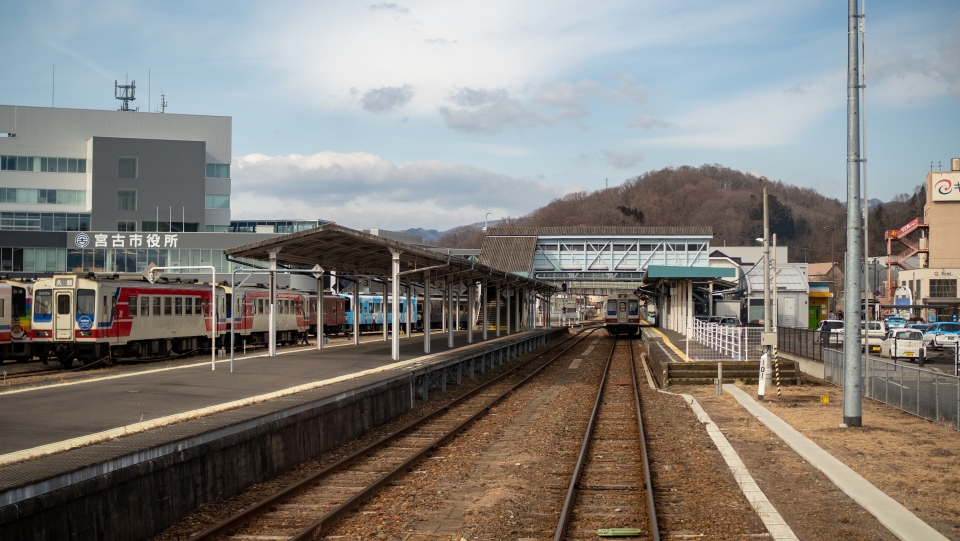 鉄道乗車記録「宮古駅から釜石駅」車窓・風景の写真(3) by くろまこ 撮影日時:2021年02月14日