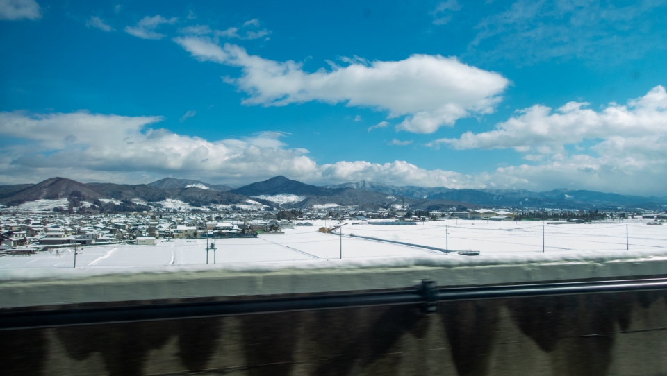 鉄道乗車記録「盛岡駅から一ノ関駅」車窓・風景の写真(8) by くろまこ 撮影日時:2021年02月18日