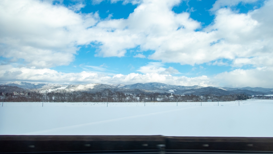 鉄道乗車記録「盛岡駅から一ノ関駅」車窓・風景の写真(9) by くろまこ 撮影日時:2021年02月18日