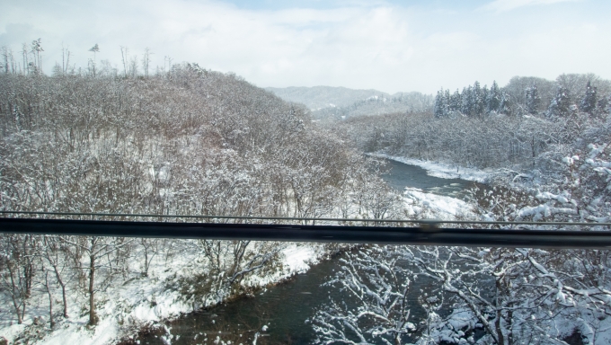 鉄道乗車記録の写真:車窓・風景(11)        「猿ヶ石川」