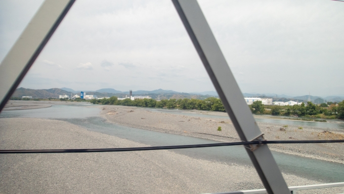 鉄道乗車記録の写真:車窓・風景(12)        「大井川」