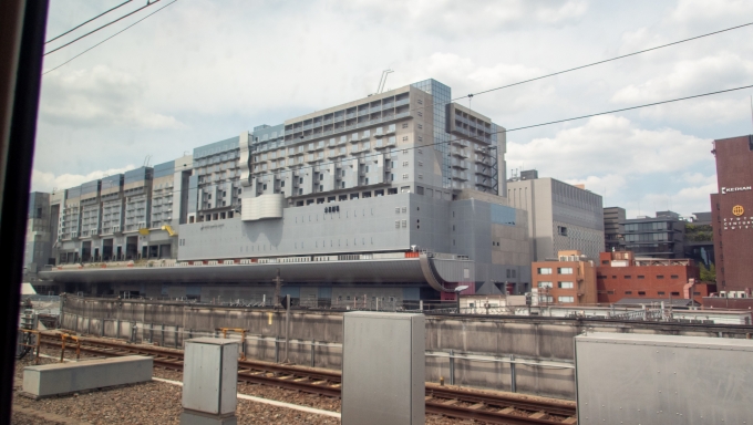 鉄道乗車記録の写真:車窓・風景(23)        「京都駅」