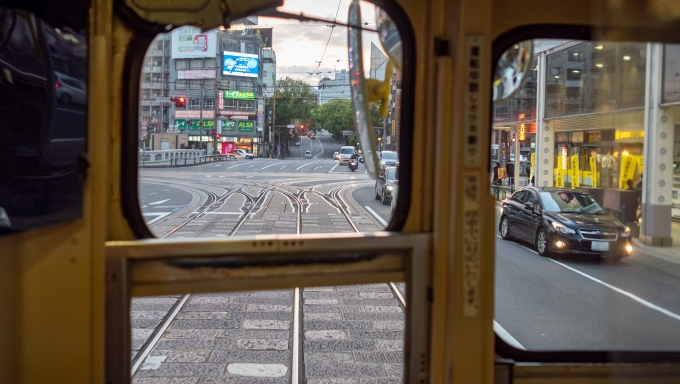 鉄道乗車記録の写真:車窓・風景(17)        「ここの分岐はデルタ線になっています。」