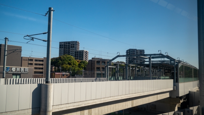 鉄道乗車記録の写真:車窓・風景(12)        「折尾駅で筑豊本線と交差します。」