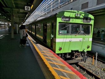 京都駅から稲荷駅:鉄道乗車記録の写真