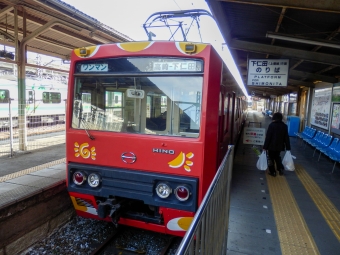 高崎駅から高崎商科大学前駅の乗車記録(乗りつぶし)写真